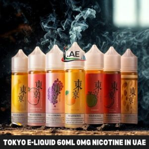 Tokyo E-liquid 60ml 0mg Nicotine In UAE