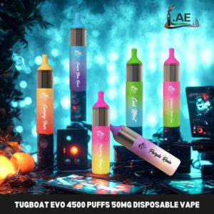 Tugboat EVO 4500 Puffs 50Mg Disposable Vape In Dubai