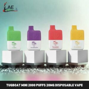 Tugboat Mini 2000 Puffs 20MG Disposable Vape in Dubai