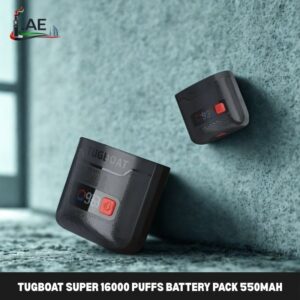 Tugboat Super 16000 puffs battery pack 550mAh In Dubai