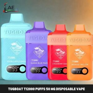 Tugboat T12000 puffs 50 MG Disposable vape in Dubai