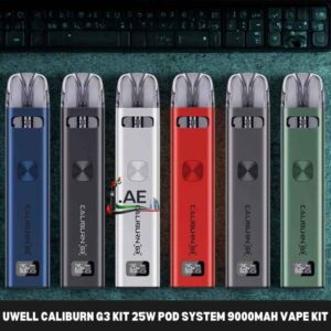 UWELL Caliburn G3 Kit 25W Pod System 9000mAh Vape Kit in Dubai, UAE