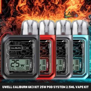 UWELL Caliburn GK3 Kit 25W Pod System 2.5ml Vape Kit 900mAh Starter Kit in Dubai, UAE