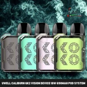 Uwell Caliburn GK2 Vision device 18W 690mAh Pod System in Dubai, UAE