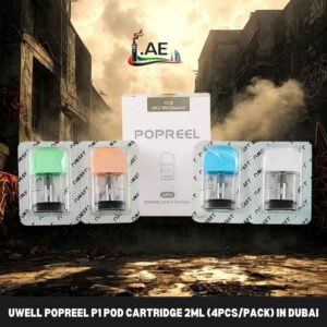 Uwell Popreel P1 Pod Cartridge 2ml (4pcspack) in Dubai