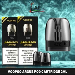 VOOPOO Argus Pod Cartridge 2ml and 3ml – 3 Pack in Dubai