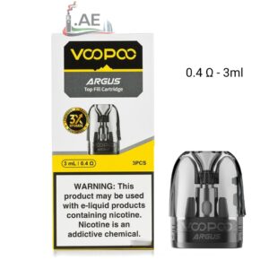 VOOPOO Argus Top Fiil Pod Cartridge 2ml3ml In Dubai - 4Ω
