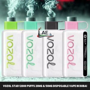VOZOL STAR 12000 Puffs 20mg & 50mg Disposable Vape in Dubai