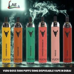 VUDU Boss 5000 Puffs 50Mg Disposable Vape In Dubai