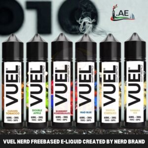 Vuel Nerd Freebased E-liquid Created By Nerd Brand