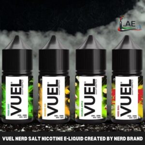 Vuel Nerd Salt Nicotine E-liquid Created By Nerd Brand