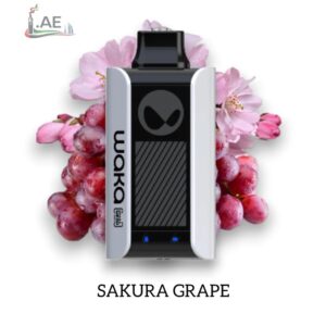 WAKA Sopro 10000 Puff Disposable Vape in Dubai - Sakura Grape