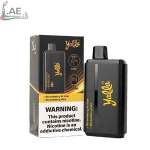 YALLA 24000 PUFFS PRICE IN DUBAI STRAWBERRY W.KIWI - STRAWBERRY MINT