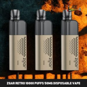 ZGAR Retro 10000 Puffs 50mg Disposable Vape in Dubai