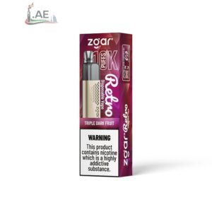 ZGAR Retro 10000 Puffs 50mg Disposable Vape in Dubai - triple dark fruit