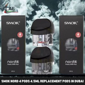 SMOK Nord 4 Pods 4.5ml Replacement Pods in Dubai, UAE – 3 PCS Per Pack