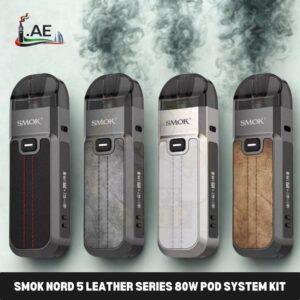 SMOK Nord 5 Leather Series 80W Pod System kit In Dubai