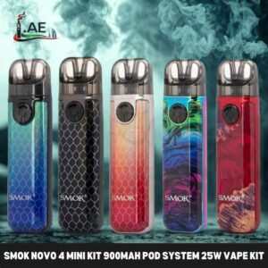 SMOK Novo 4 Mini Kit 900mAh Pod System 25W Vape kit in Dubai, UAE