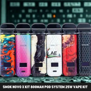 SMOK Novo X Kit 800mAh Pod System 25W Vape kit Starter Kit in Dubai, UAE