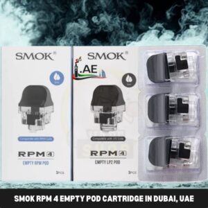 SMOK RPM 4 Empty Pod Cartridge in Dubai, UAE – 3 PCS Per Pack