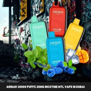 Airbar 30000 puffs 20mg nicotine MTL vape in Dubai