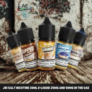JDI Salt Nicotine 30ml E liquid 25mg and 50mg In The UAE