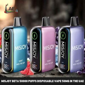 MISJOY Beta 50000 Puffs Disposable Vape 50mg in the UAE