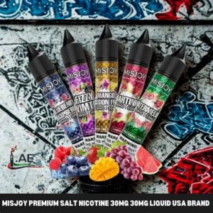 misjoy premium salt nicotine 30mg 30mg liquid USA brand in Dubai
