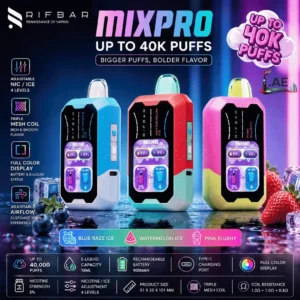 Rifbar-Mixpro-40K-20mg-Disposable-Vape-in-UAE